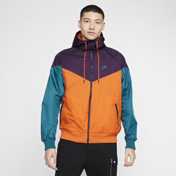 Nike Sportswear Windrunner Hooded Windbreaker In Orange | ModeSens