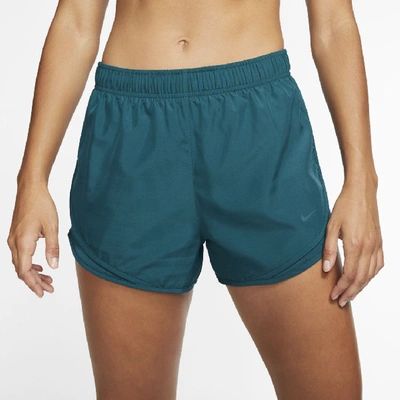 Shop Nike Tempo Women's Running Shorts In Midnight Turquoise