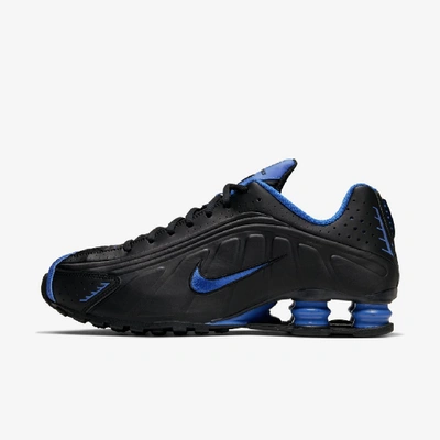 Shop Nike Shox R4 Men's Shoe In Black