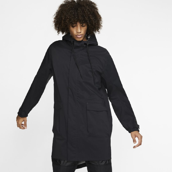 nike men's long parka