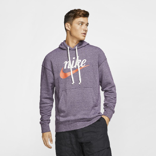nike sportswear heritage men's pullover hoodie