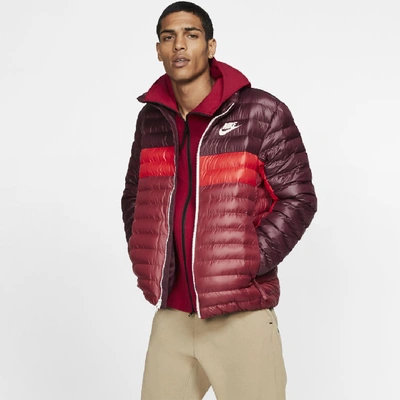 Shop Nike Sportswear Synthetic-fill Puffer Jacket In Purple