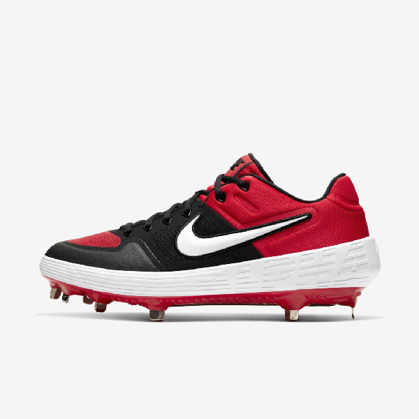 red nike cleats