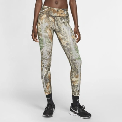 Shop Nike Women's Skeleton Tights In Brown