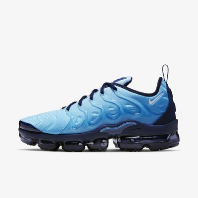 Shop Nike Air Vapormax Plus Men's Shoe In Light Current Blue/midnight Navy/psychic Blue/white
