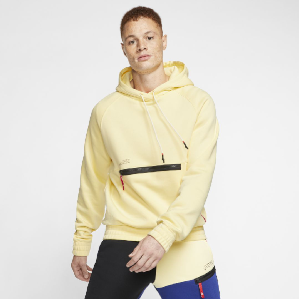 light yellow nike hoodie