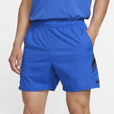 Shop Nike Court Dri-fit Men's 7" Tennis Shorts In Blue