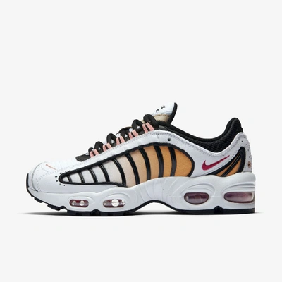Shop Nike Air Max Tailwind 4 Women's Shoe (white) - Clearance Sale In White,black,coral Stardust,gym Red
