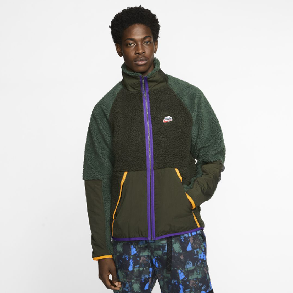 nike mens sherpa jacket
