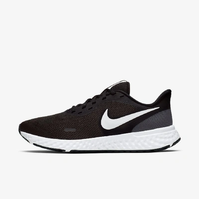 Shop Nike Women's Revolution 5 Road Running Shoes In Black