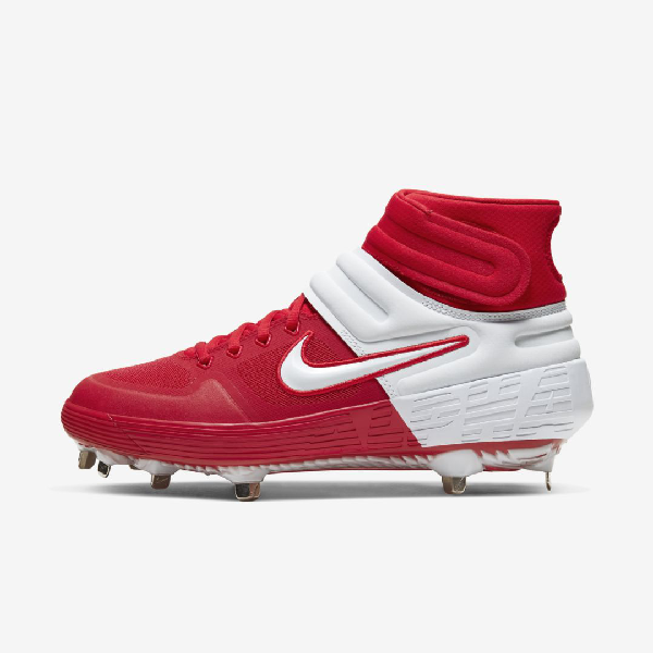 red nike baseball cleats