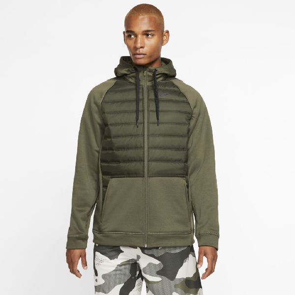 nike therma training jacket