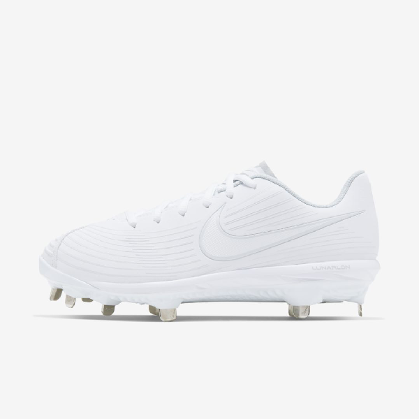 white nike softball cleats