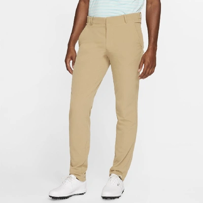 Shop Nike Flex Vapor Men's Slim Fit Golf Pants In Khaki