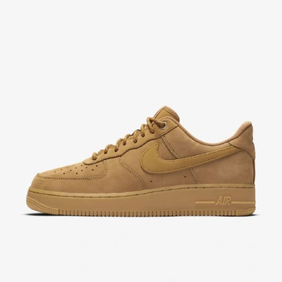 Shop Nike Men's Air Force 1 '07 Wb Shoes In Brown