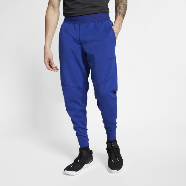 Nike Yoga Dri-fit Men's Pants In Blue 