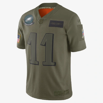 Philadelphia Eagles Shirt Salute to Service Camo Nike Dri Fit Mens Medium