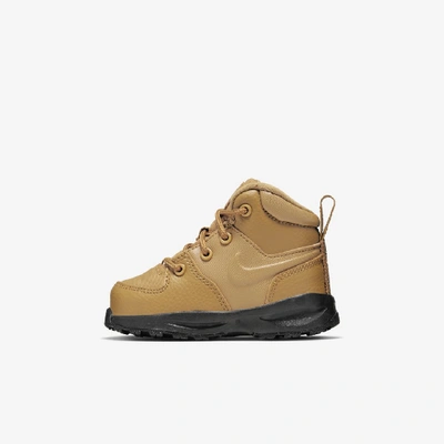 Shop Nike Manoa Baby/toddler Boots In Brown