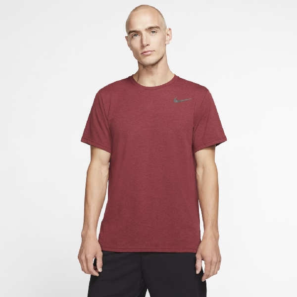 Nike Breathe Mens Short Sleeve Training Top Tops & Tees Sports Apparel