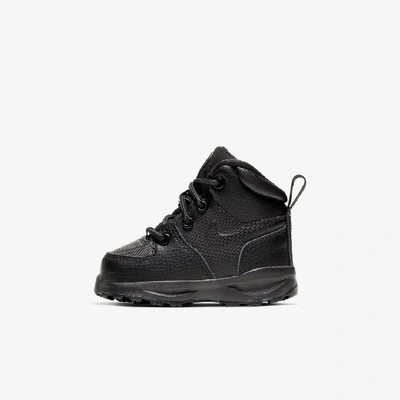 Shop Nike Manoa Baby/toddler Boots In Black