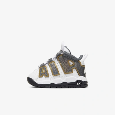 Shop Nike Air More Uptempo Se Baby/toddler Shoe In White