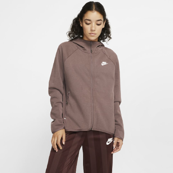 nike sportswear tech fleece plum