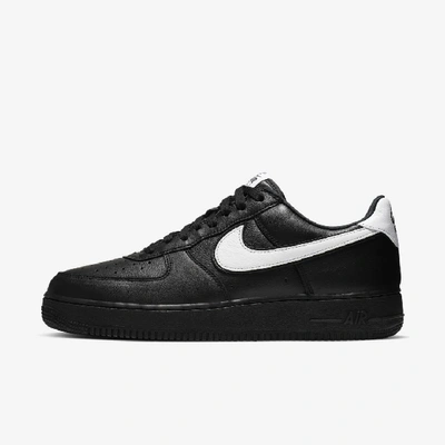 Shop Nike Air Force 1 Low Retro Shoe In Black