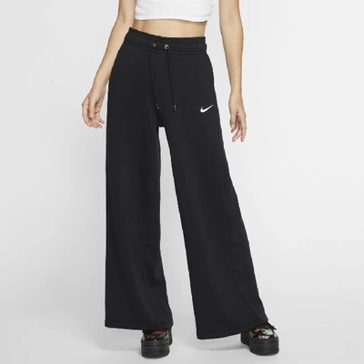 Shop Nike Sportswear Women's Wide-leg Pants In Black