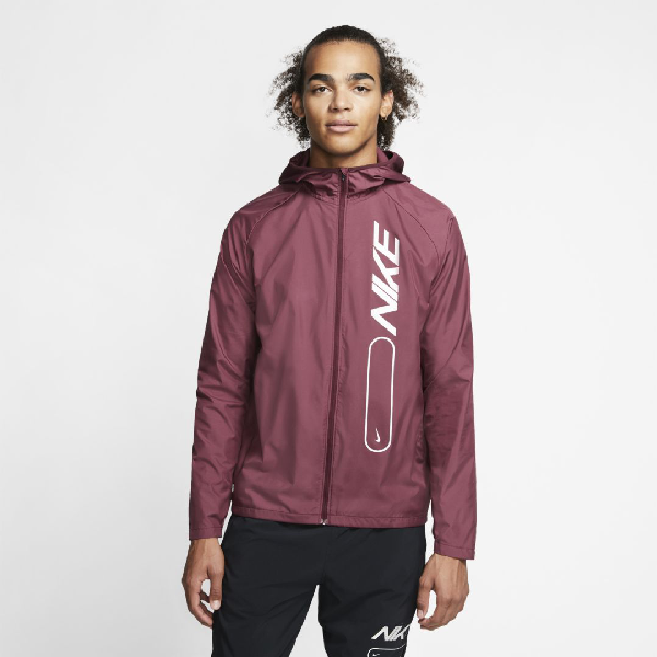 nike essential mens running jacket