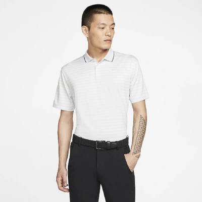 Shop Nike Dri-fit Vapor Men's Golf Polo In Pure Platinum,pure,pure Platinum