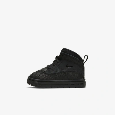 Shop Nike Woodside 2 High Acg Baby/toddler Boots In Black,black,black