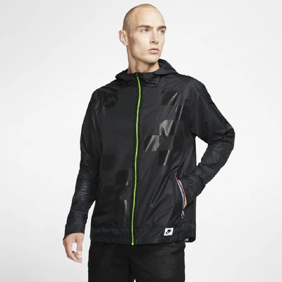 Nike Run Wild Pack Shield Jacket In Black In Black/ Off-noir/ Off-noir |  ModeSens