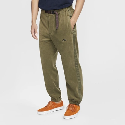 Nike Sb Men's Fleece Skate Pants In Olive | ModeSens