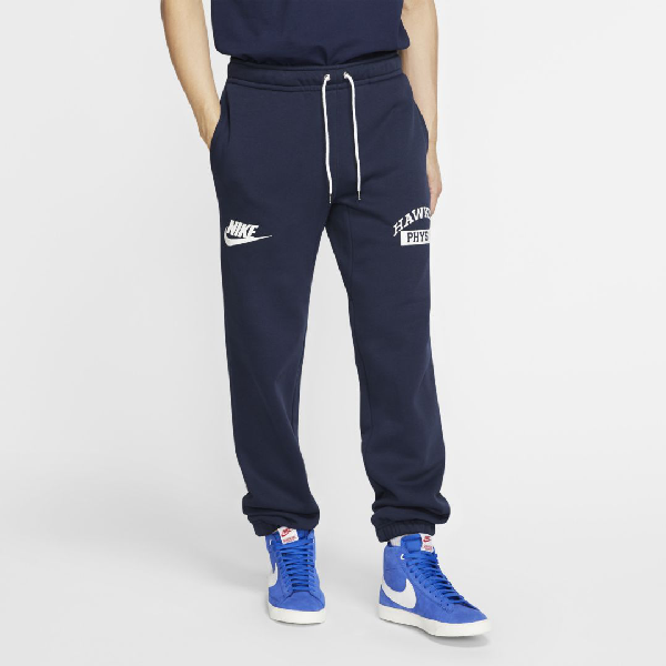 Nike X Stranger Things Mens Fleece Pants In Blue | ModeSens