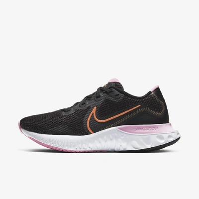Shop Nike Renew Run Women's Running Shoe In Black,white,pink,orange Pulse
