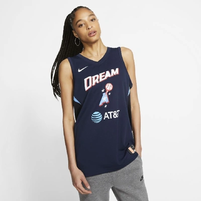 Shop Nike Tiffany Hayes Atlanta Dream  Wnba Basketball Jersey In Blue