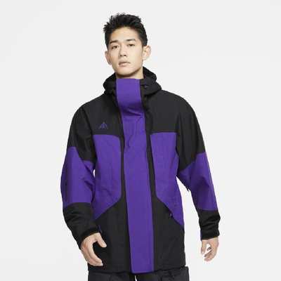 Shop Nike Acg Gore-tex Men's Hooded Jacket In Black