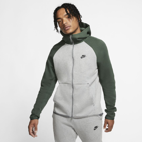 dark grey heather tech fleece