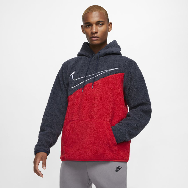 nike sherpa fleece swoosh