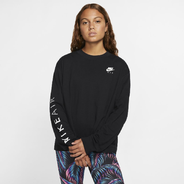 nike air women's long sleeve top