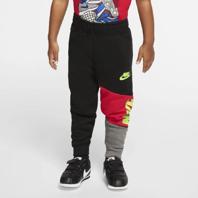 Shop Nike Toddler Fleece Joggers In Black