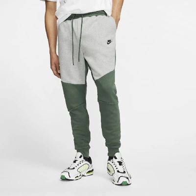 Nike Sportswear Tech Fleece Men s Joggers In Galactic Jade dark Grey Heather black ModeSens