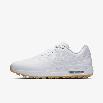 Nike Air Max 1 G Men's Golf Shoe In White/gum Light Brown/white | ModeSens