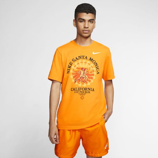 orange peel nike shirt