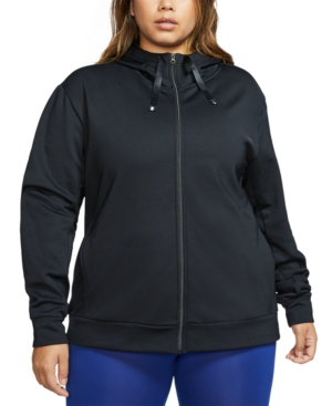 nike plus size zip up hoodie