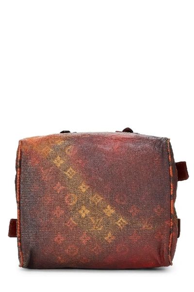 Pre-owned Louis Vuitton Richard Prince X  Red Monogram Jokes Man Crazy