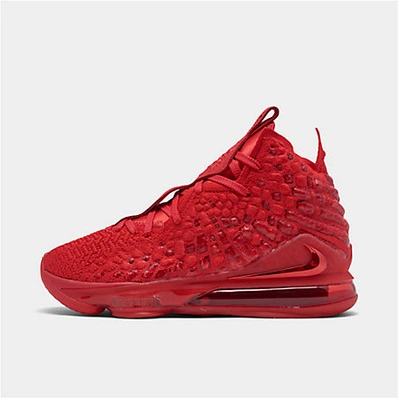 Shop Nike Men's Lebron 17 Basketball Shoes In Red