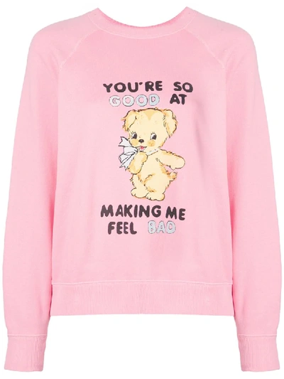 Shop Marc Jacobs X Magda Archer The Collaboration Sweatshirt In Pink