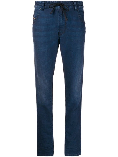 Shop Diesel Krailey Boyfriend Joggjeans In Blue