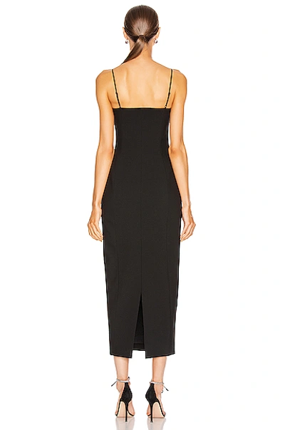 Shop Alexander Wang Tuxedo Cup Evening Dress In Black